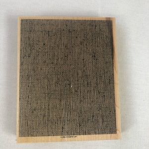 Stampin’up 2005 Canvas Background Stamp